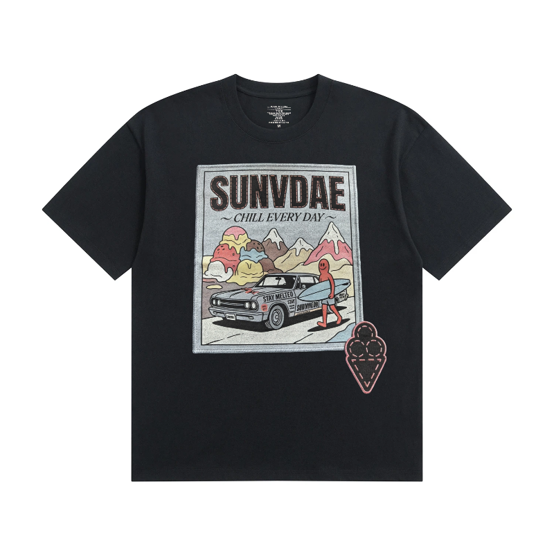 SUNVDAE 夏季新款潮牌 雪糕山度假