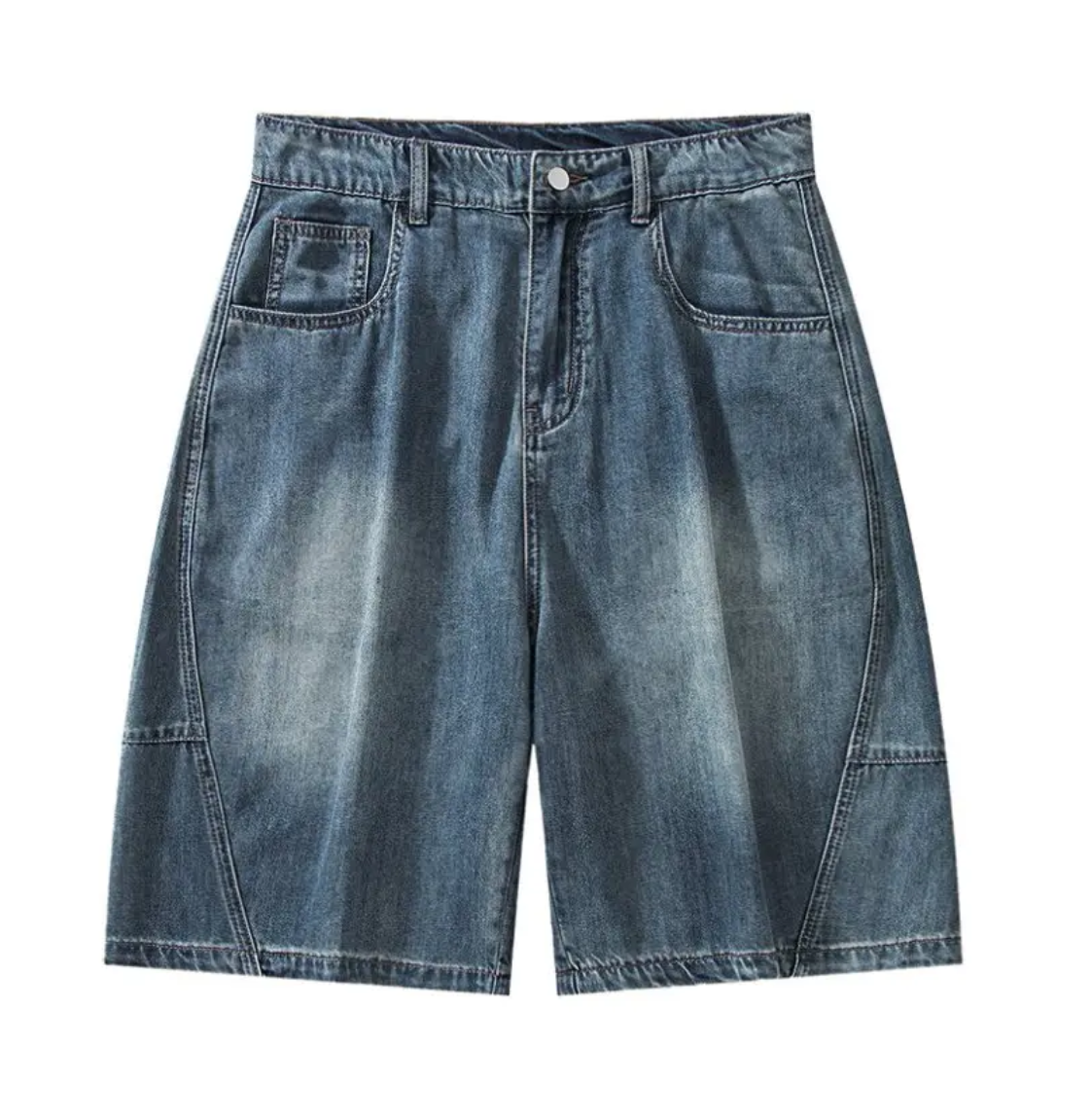 水洗牛仔短褲